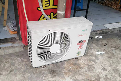 滨海新空调突然不制冷只吹自然风怎么办？