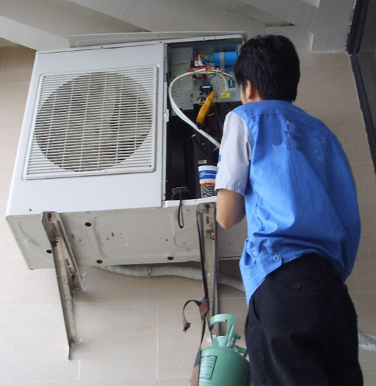 滨海新空调开机无反应维修